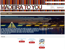 Tablet Screenshot of madeiratoyou.com